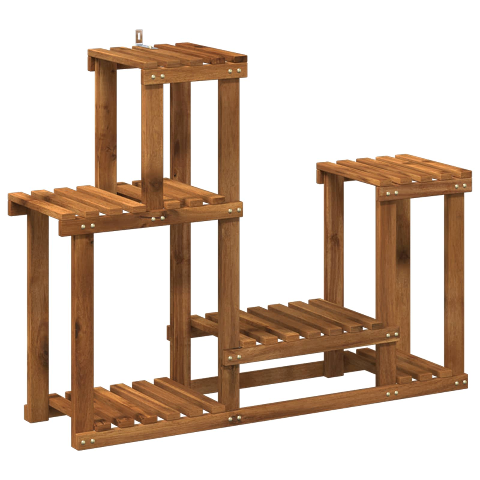 Suporte para plantas natural 90 x 25 x 73 cm