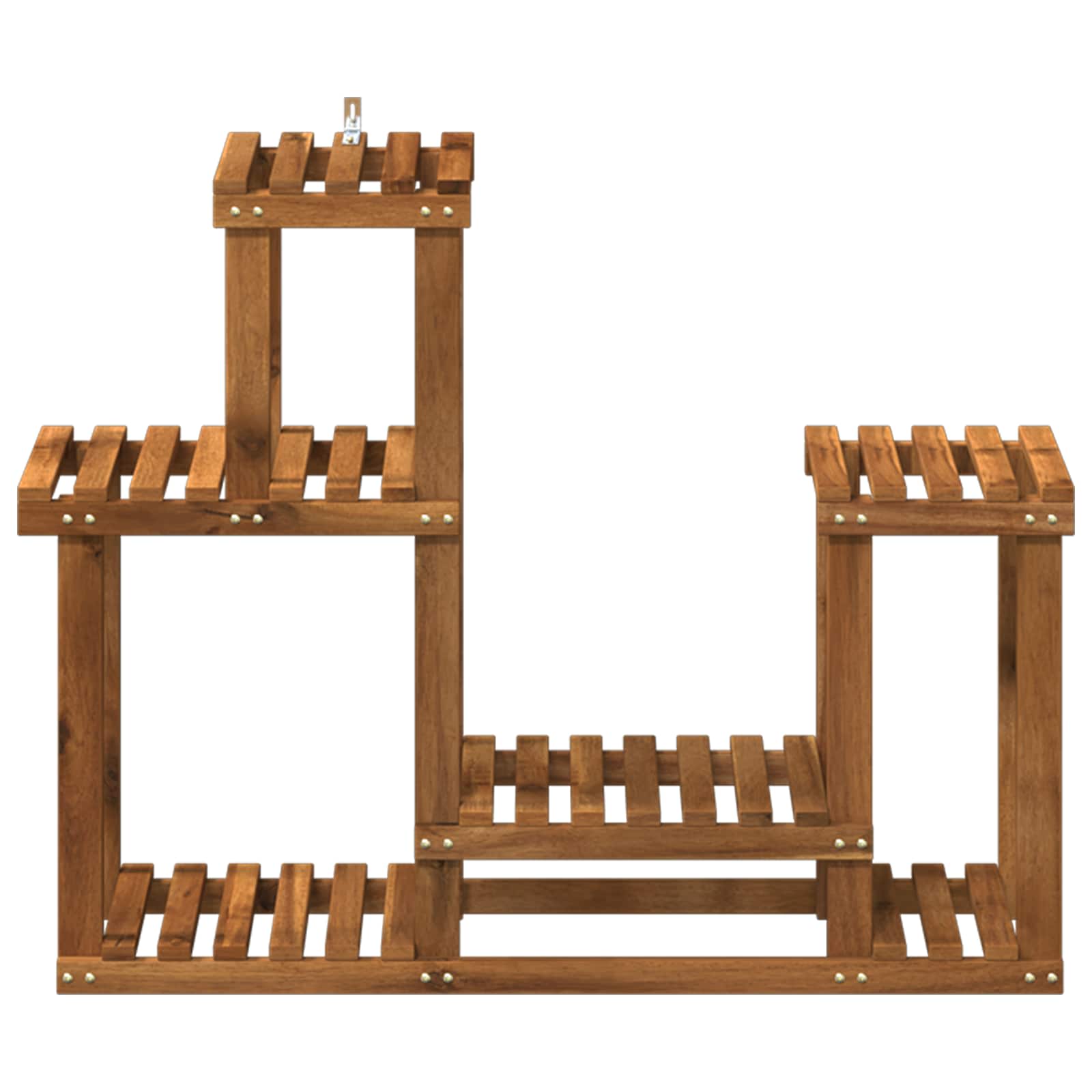 Suporte para plantas natural 90 x 25 x 73 cm