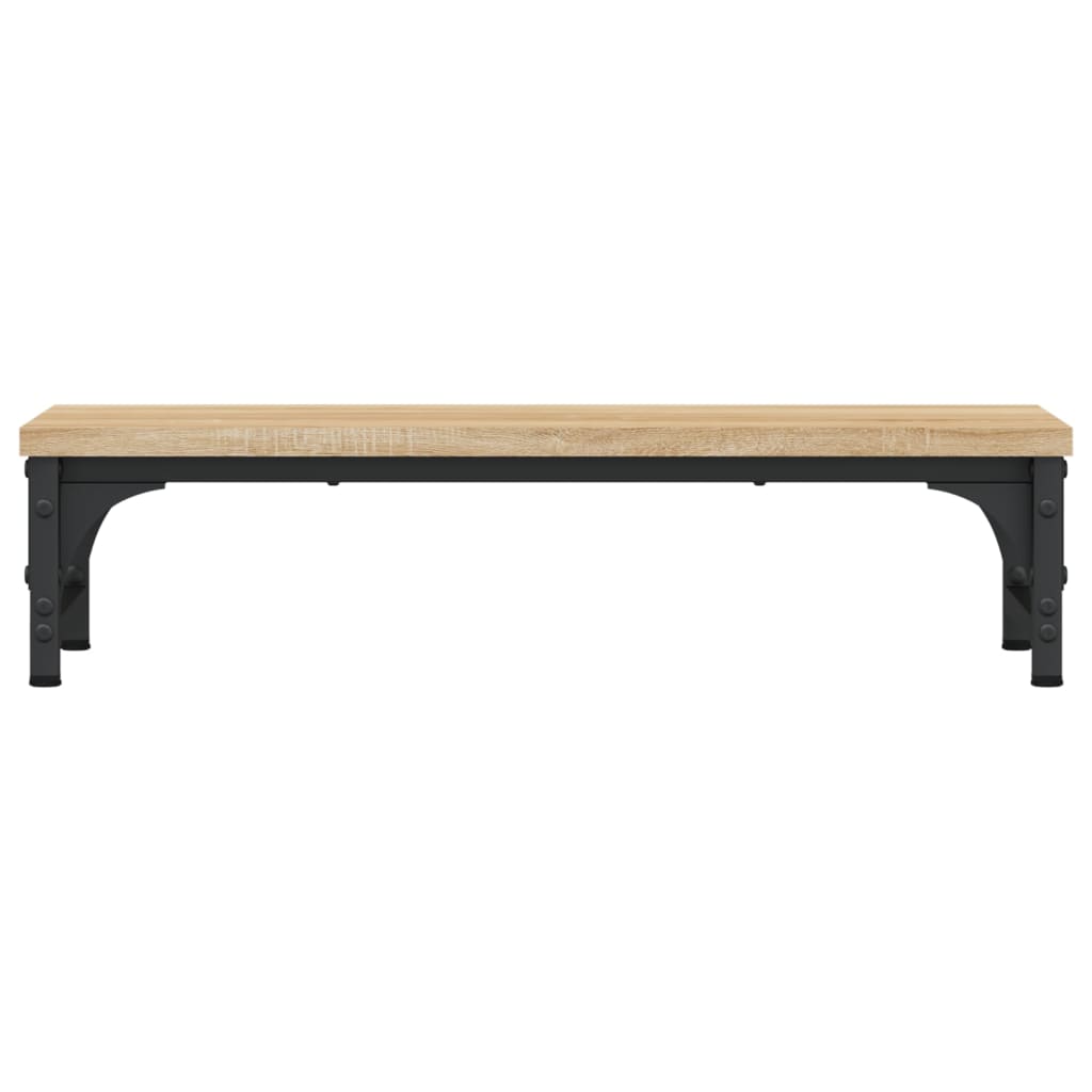 Suporte monitor 55x23x14 cm derivados madeira carvalho sonoma