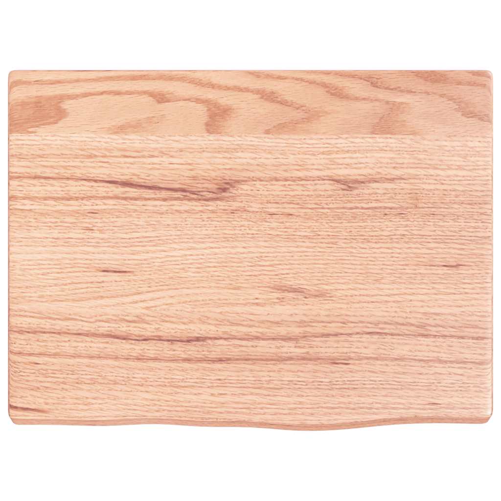 Prateleira de parede 40x30x2 cm carvalho tratado castanho-claro