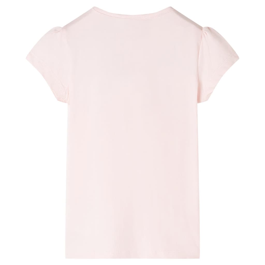 T-shirt de criança rosa-suave 116