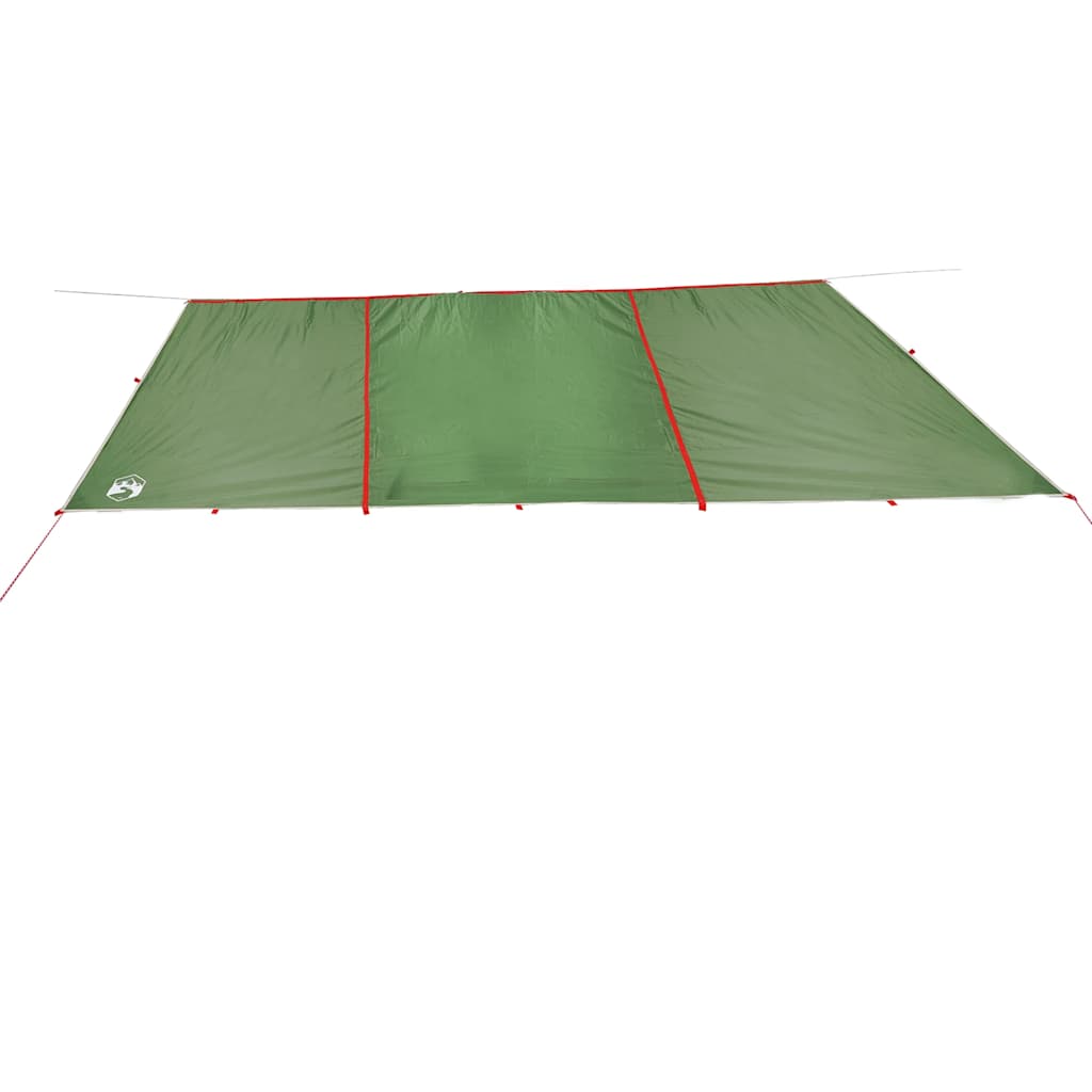 Lona de campismo 420x440 cm impermeável verde