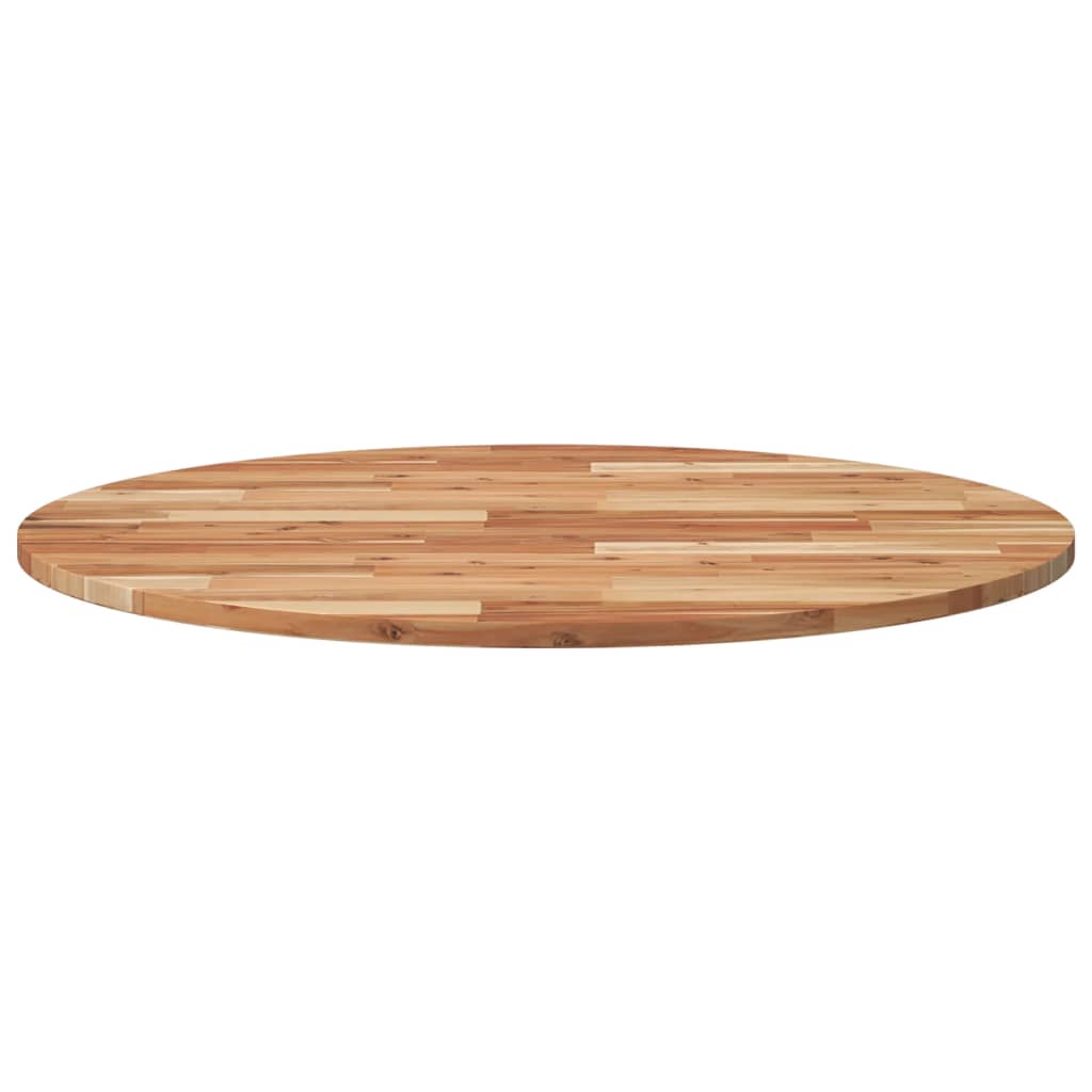 Tampo de mesa redondo ø90x2 cm madeira de acácia maciça