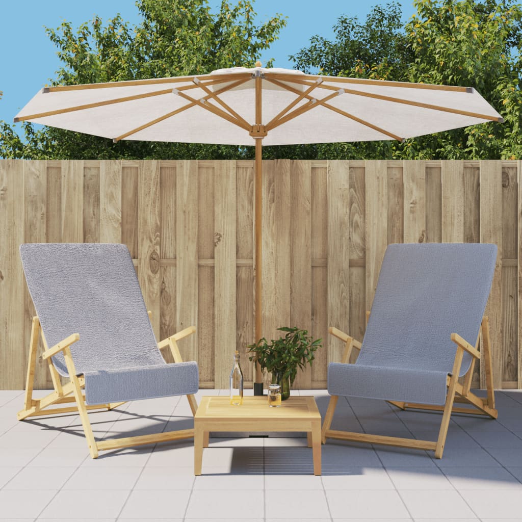 Toalhas de praia 2 pcs 60x135 cm tecido 400 gsm cinzento