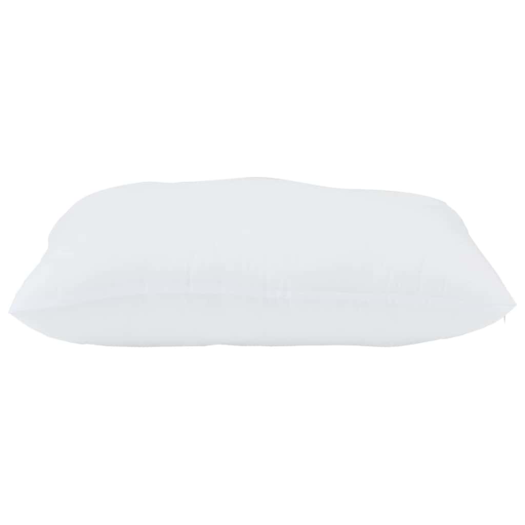 Almofada com travesseiro branco 61 x 41 x 20 cm poliéster