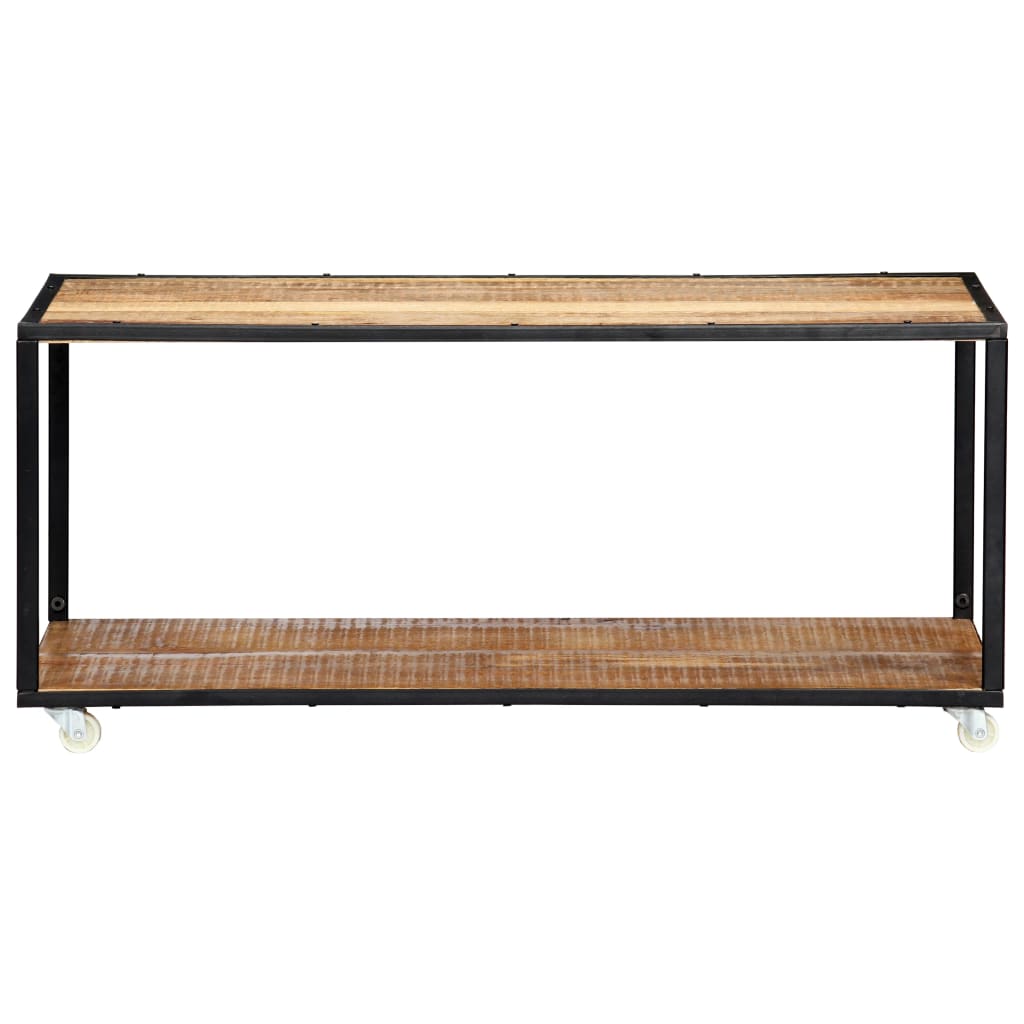 Mesa de centro 90x50x40 cm madeira recuperada maciça