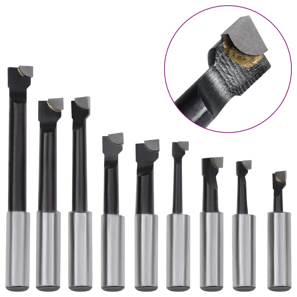 Conj. ferramentas de mandrilar 15 pcs cabeça de 50 mm f1-12 mt2-m10