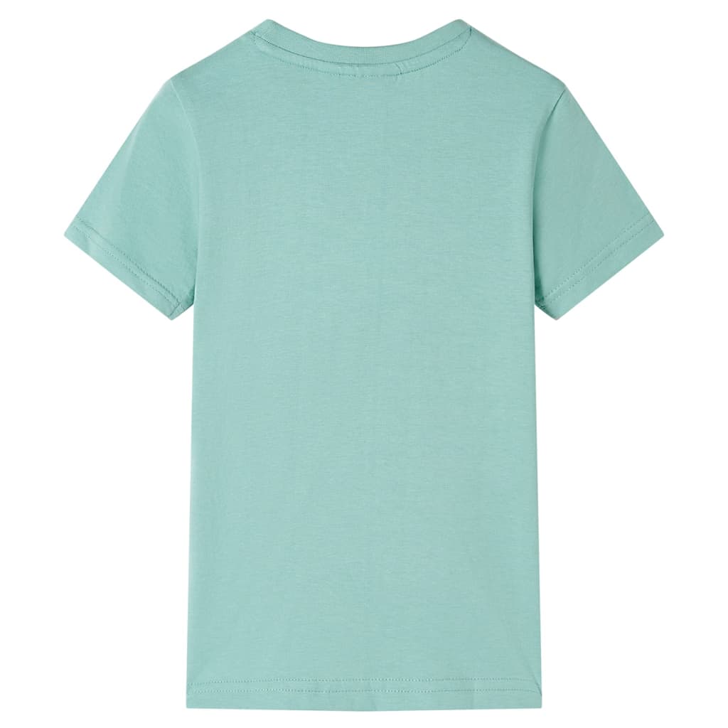 T-shirt para criança caqui-claro 116