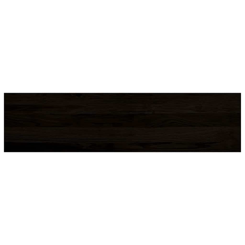 Tapetes de escada 2 pcs 100x30x2 cm carvalho castanho-preto