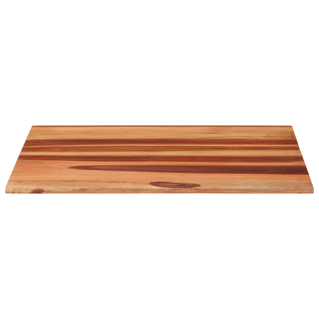 Tampo de mesa madeira de acácia maciça 15-16 mm 80x80 cm