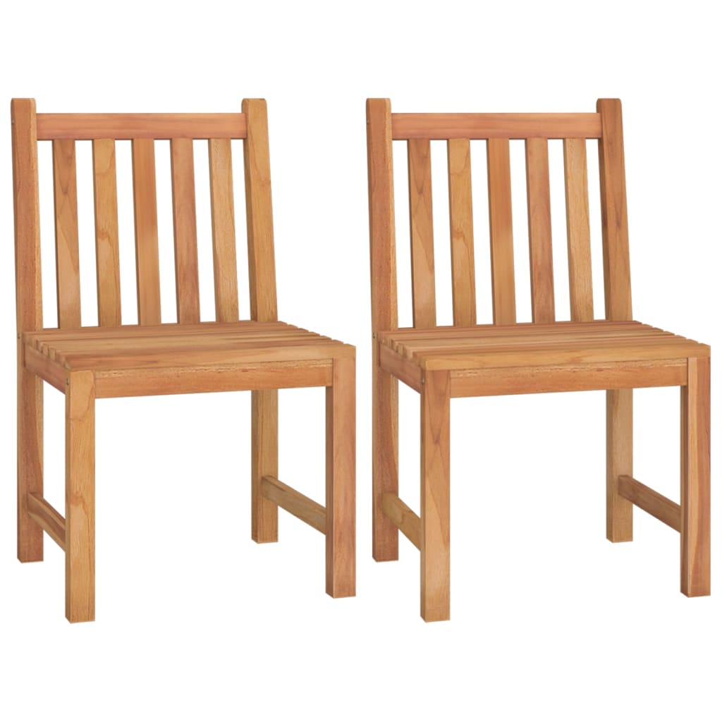 3 Pcs conjunto de jantar para jardim madeira de teca maciça