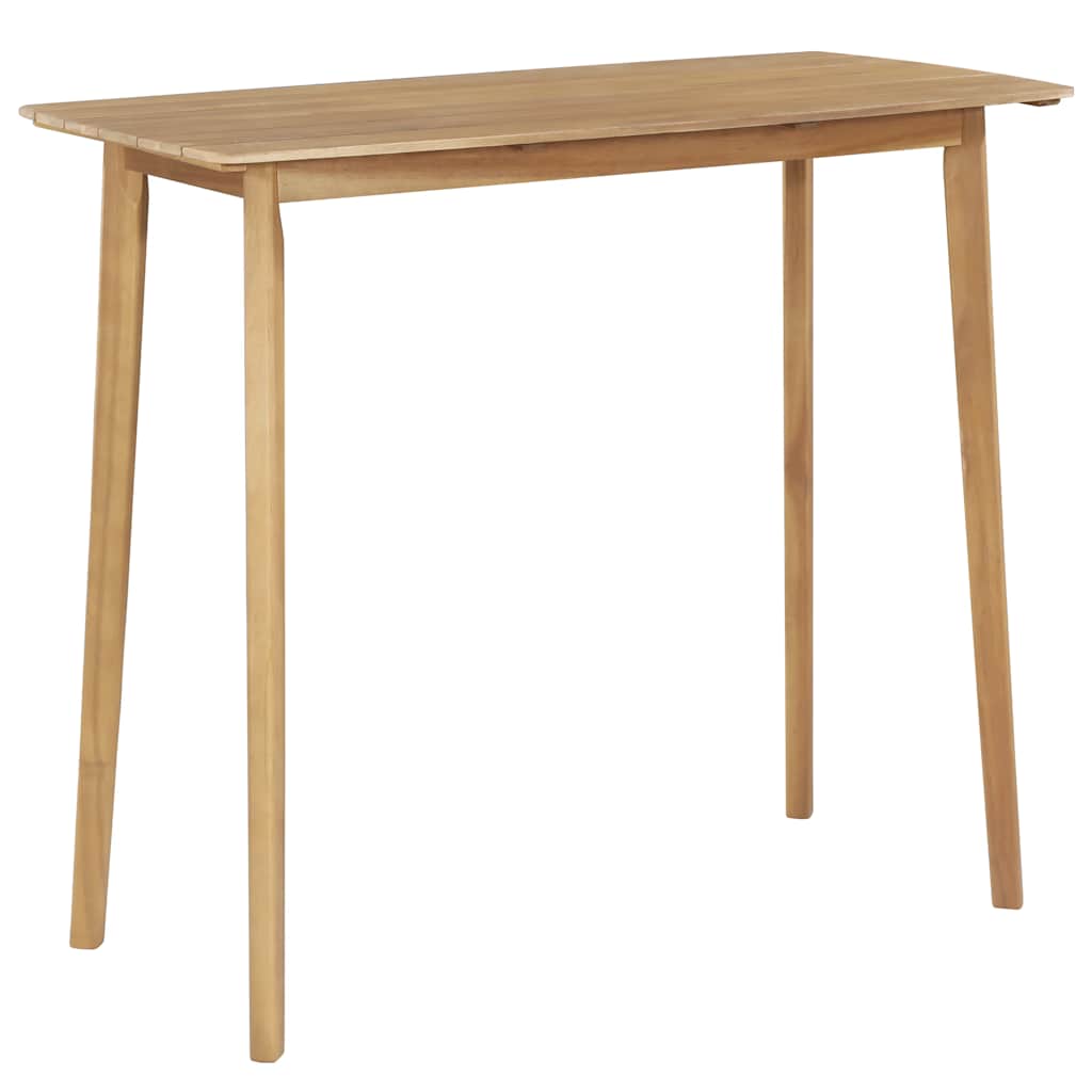 5 Pcs conjunto de jantar exterior madeira acácia maciça