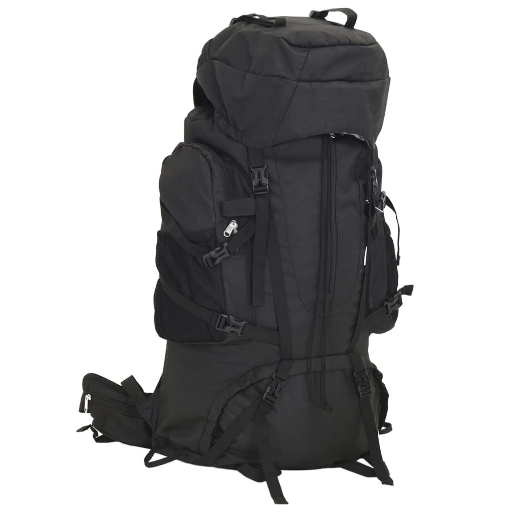 Mochila para caminhadas 80 l tecido oxford preto