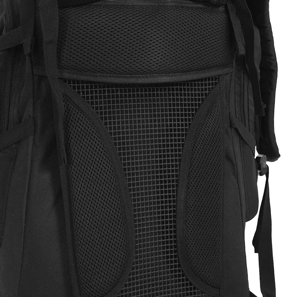 Mochila para caminhadas 80 l tecido oxford preto