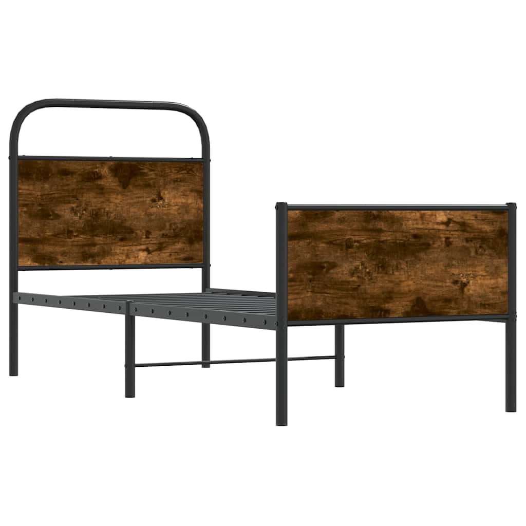 Estrutura cama s/ colchão derivados de madeira carvalho sonoma
