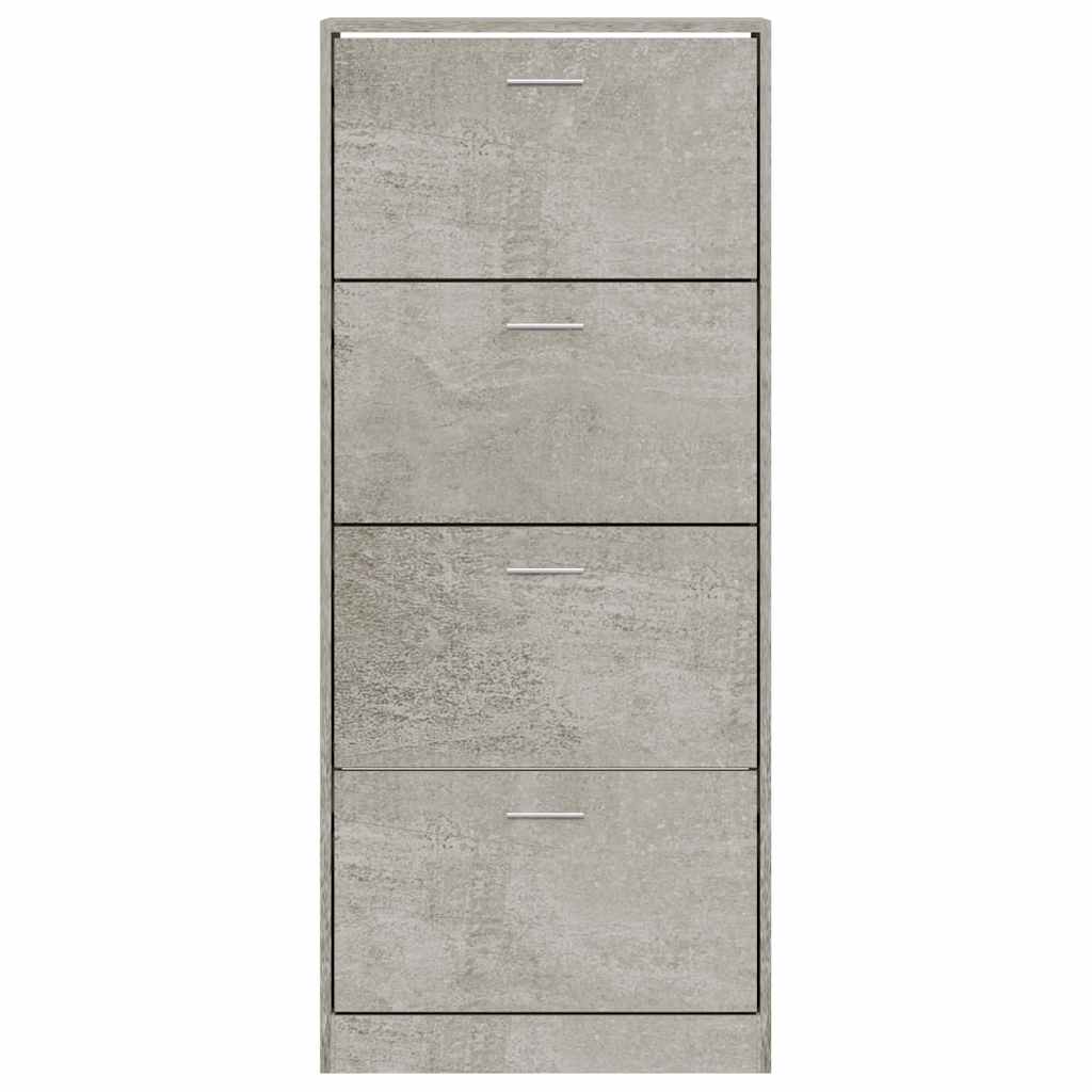 Sapateira 63x24x147 cm derivados de madeira cinzento cimento