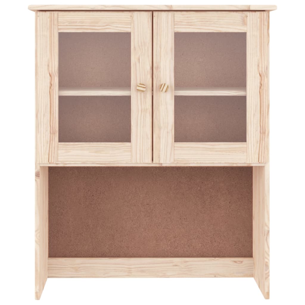Topo para cómoda alta 77x30x92 cm madeira de pinho maciça