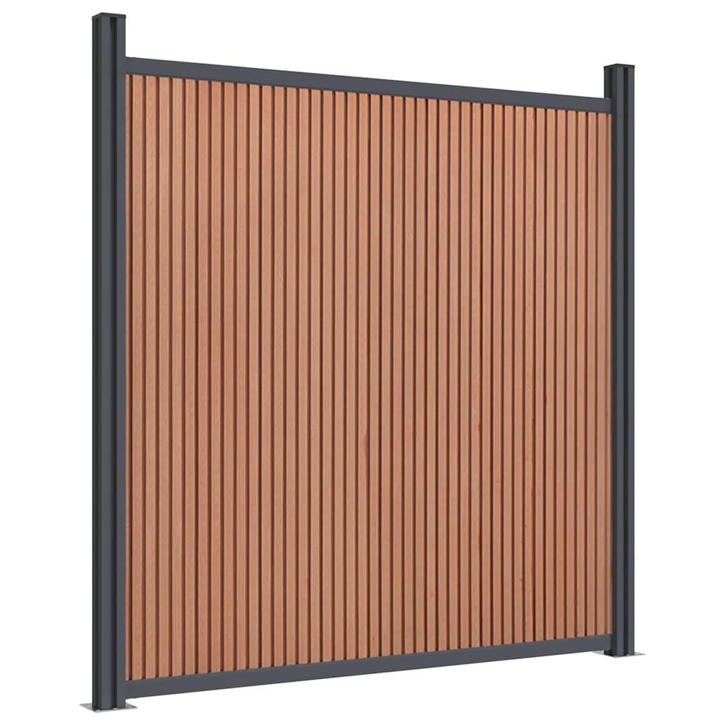 Painel de vedação 1045x186 cm wpc castanho