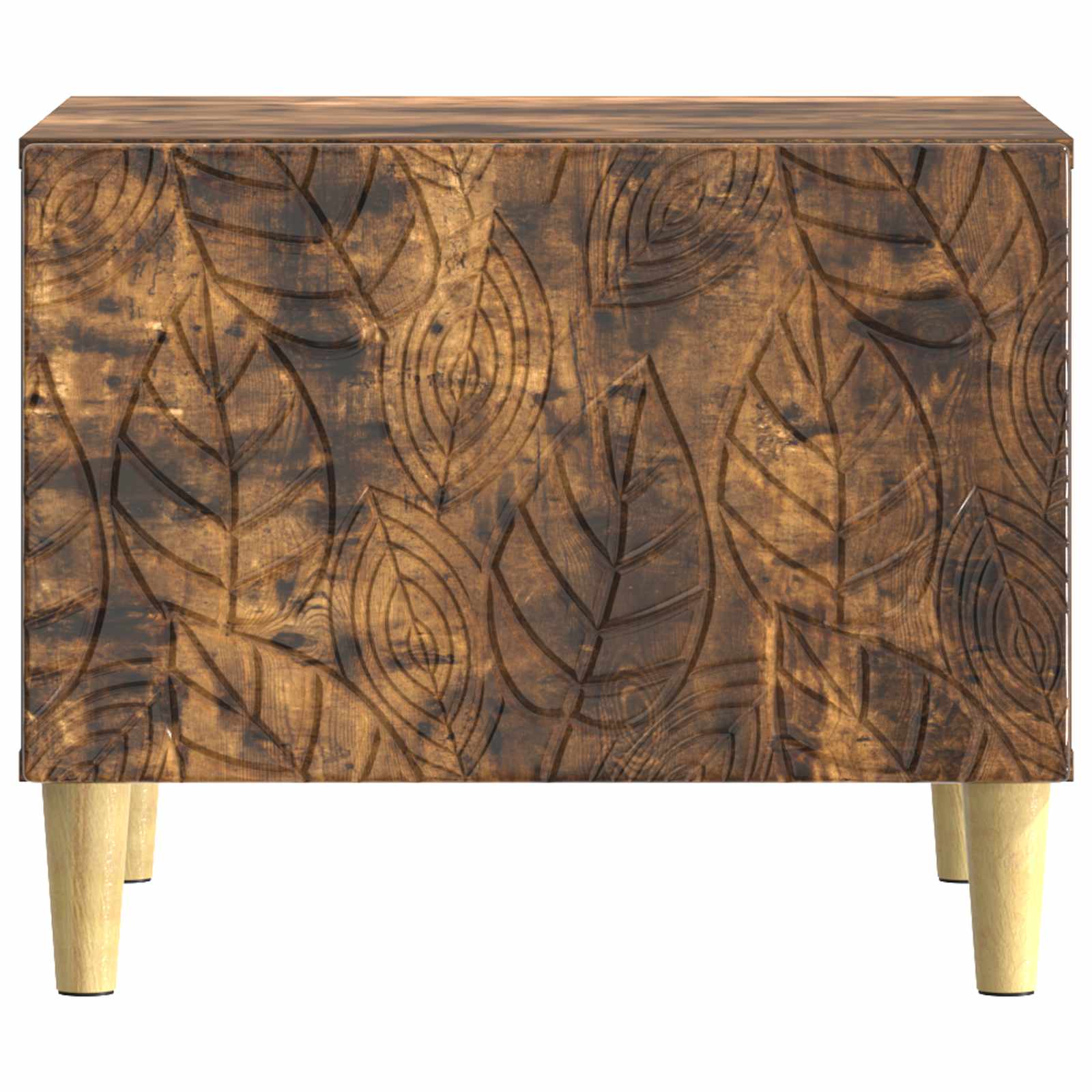 Mesa de centro carvalho fumado 50 x 49 x 40 cm