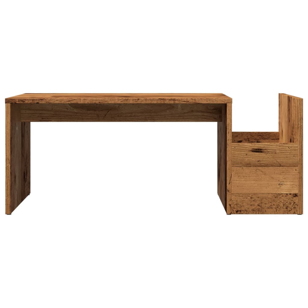 Mesa de centro 90x45x35 cm derivados de madeira madeira velha