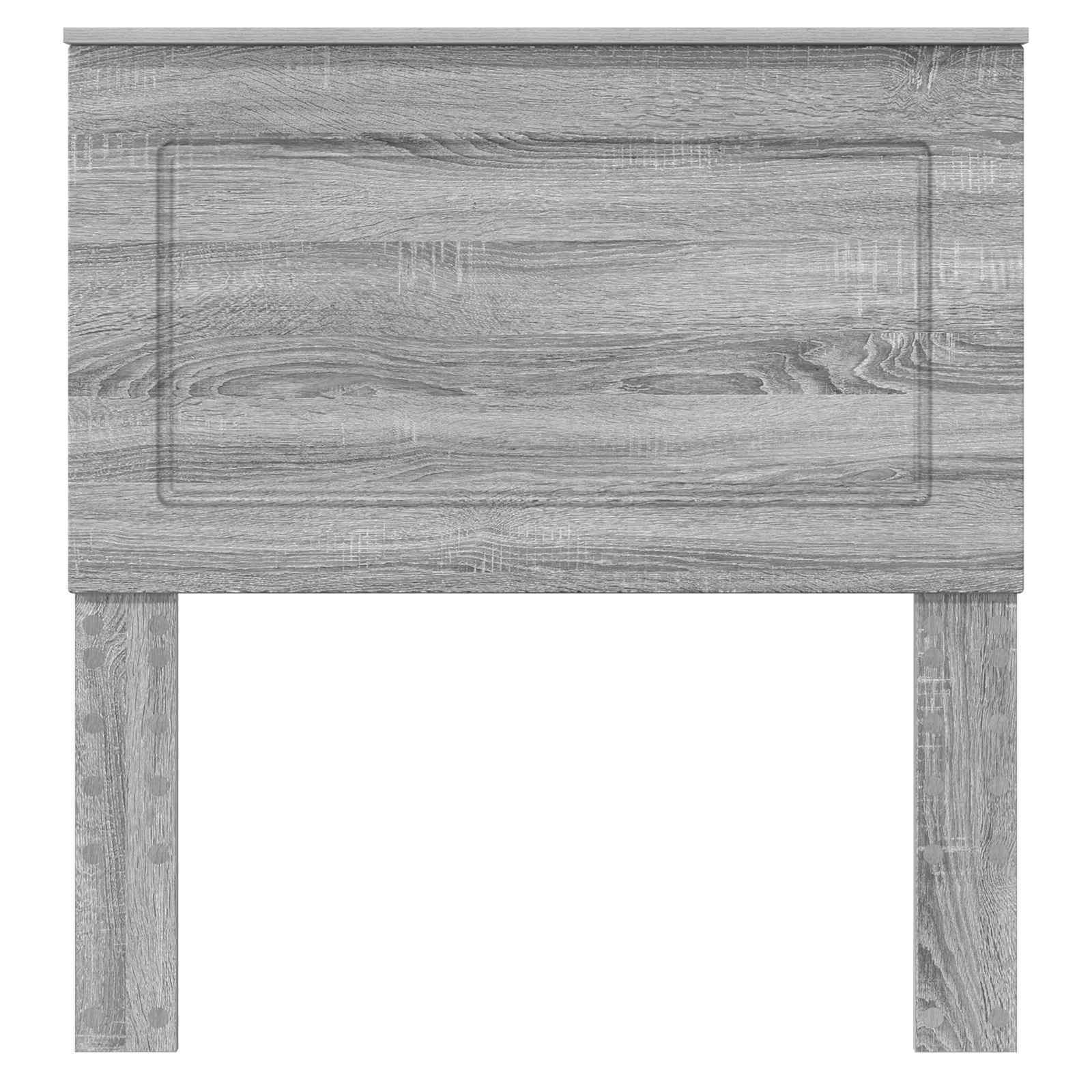Cabeceira sonoma cinza 100 cm madeira engenheirada