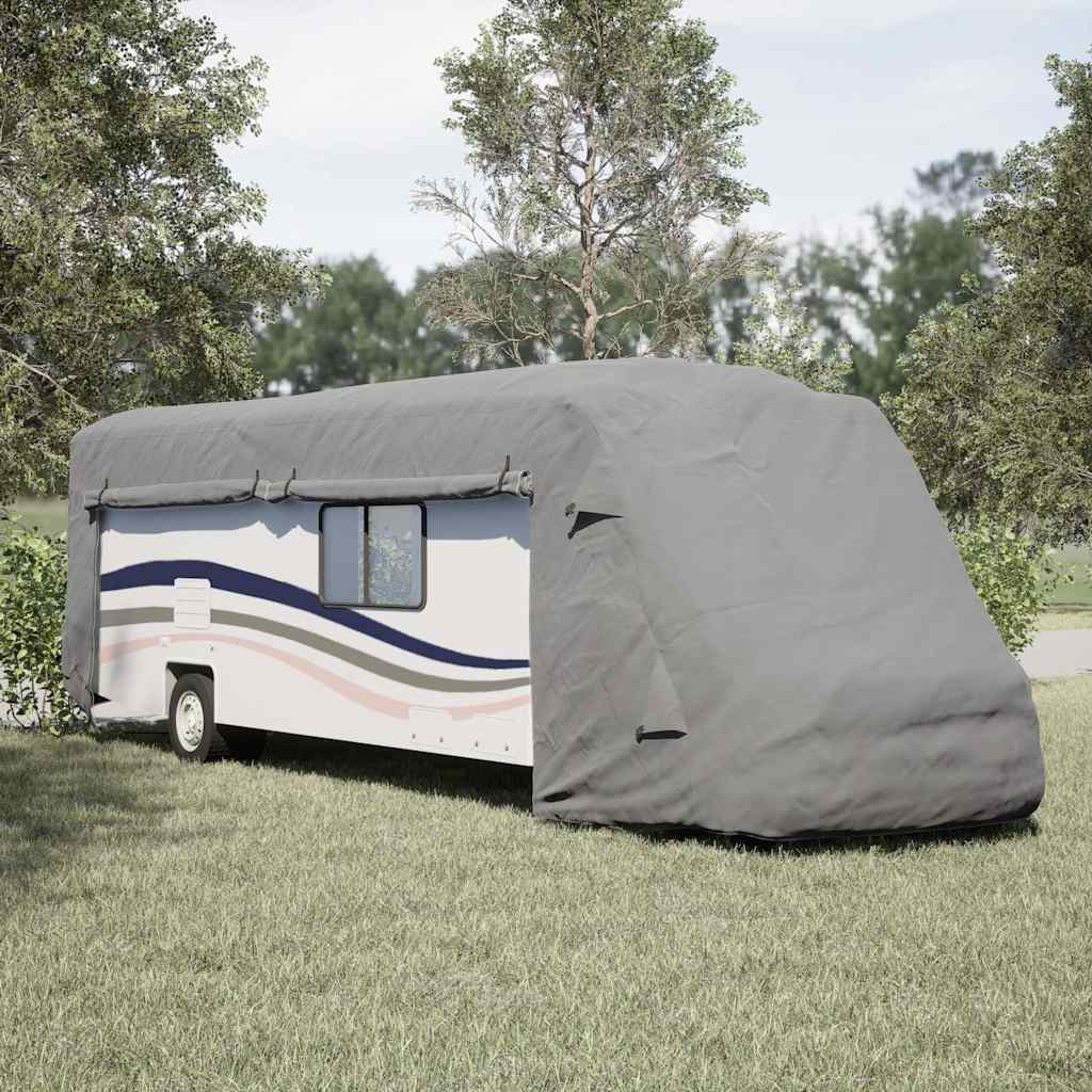 Capas autocaravanas 870x235x275 cm tecido não tecido cinzento