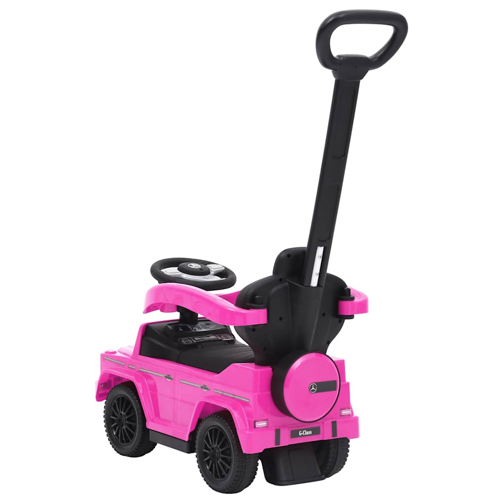 Carro infantil de empurrar g63 rosa
