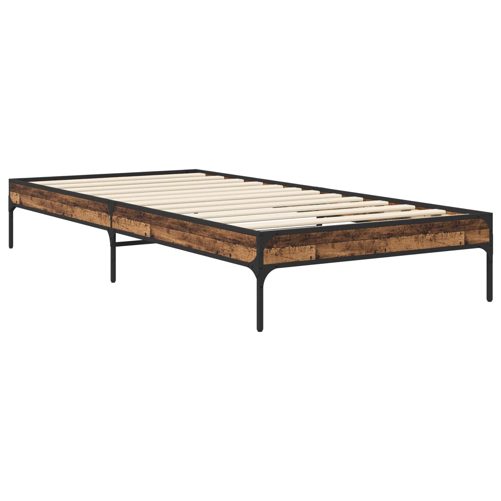 Estrutura da cama madeira antiga 80 x 200 cm