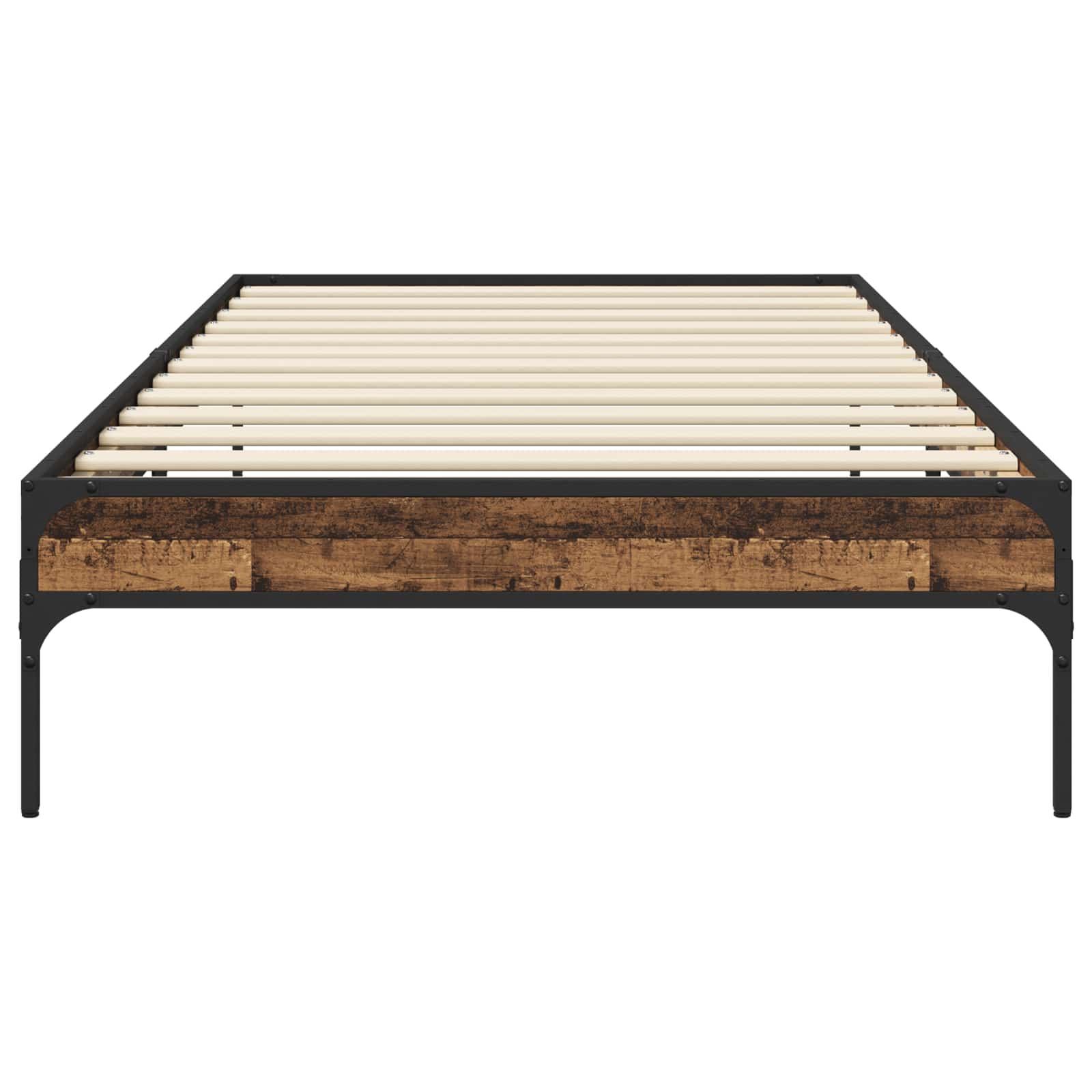 Estrutura da cama madeira antiga 80 x 200 cm