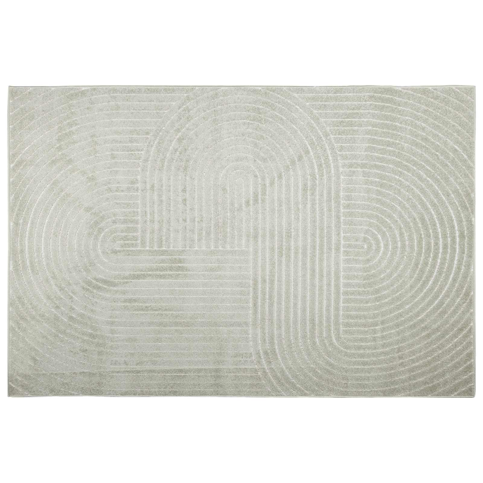 Tapetes de área retangular palmeras verde 200 x 280 cm