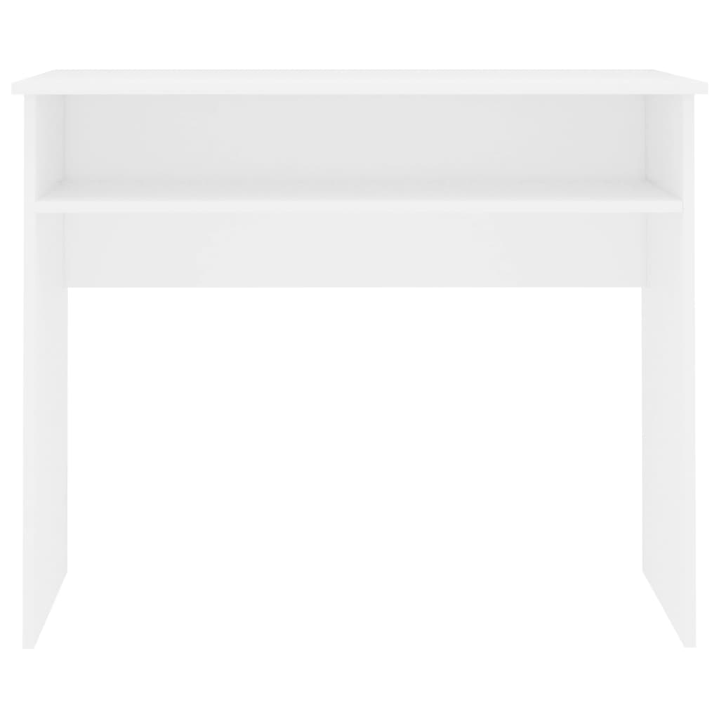 Secretária 90x50x74 cm derivados de madeira branco