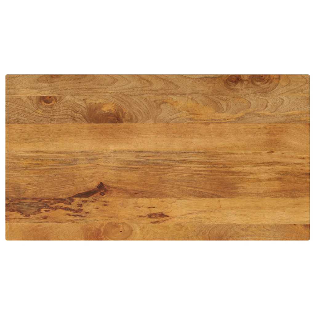 Tampo de mesa retangular 100x60x2,5 cm mangueira maciça