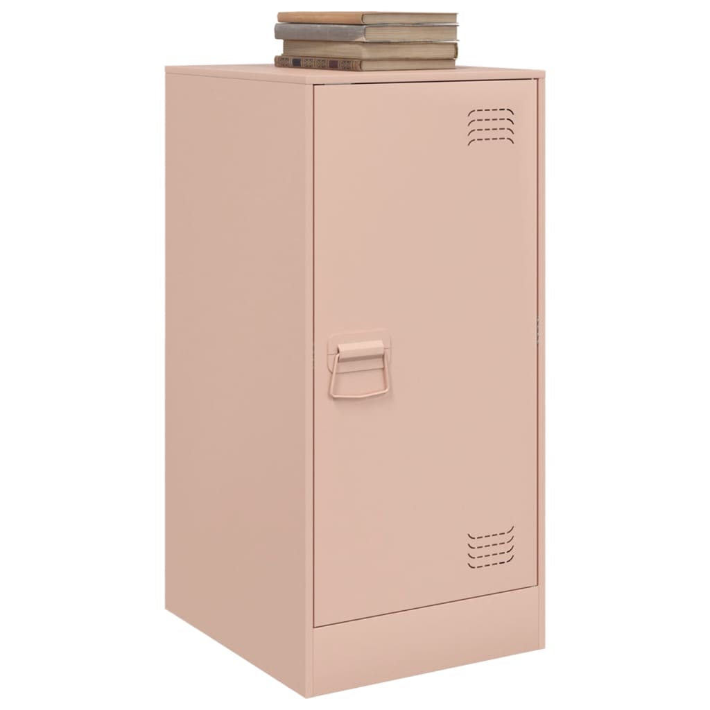 Aparador 34,5x39x73 cm aço rosa