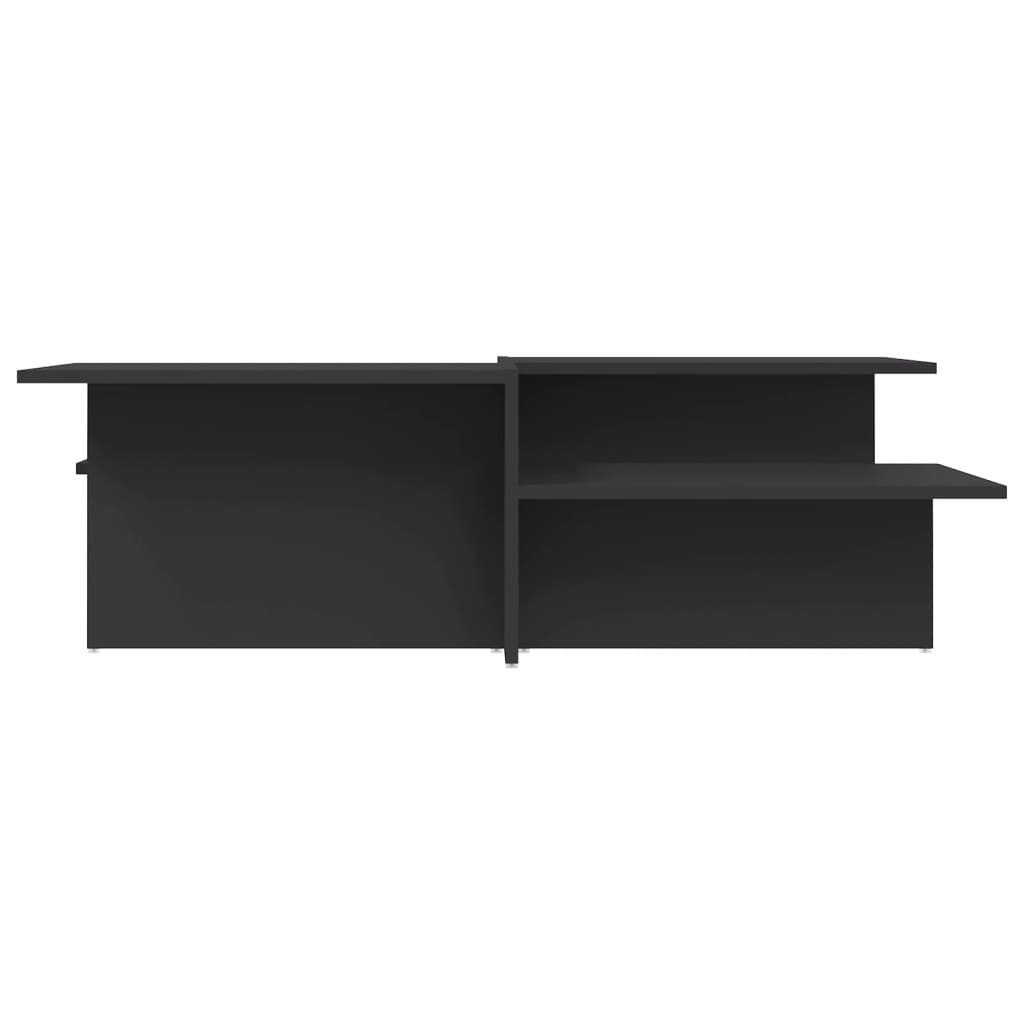 Mesas de centro 2 pcs derivados de madeira cinzento