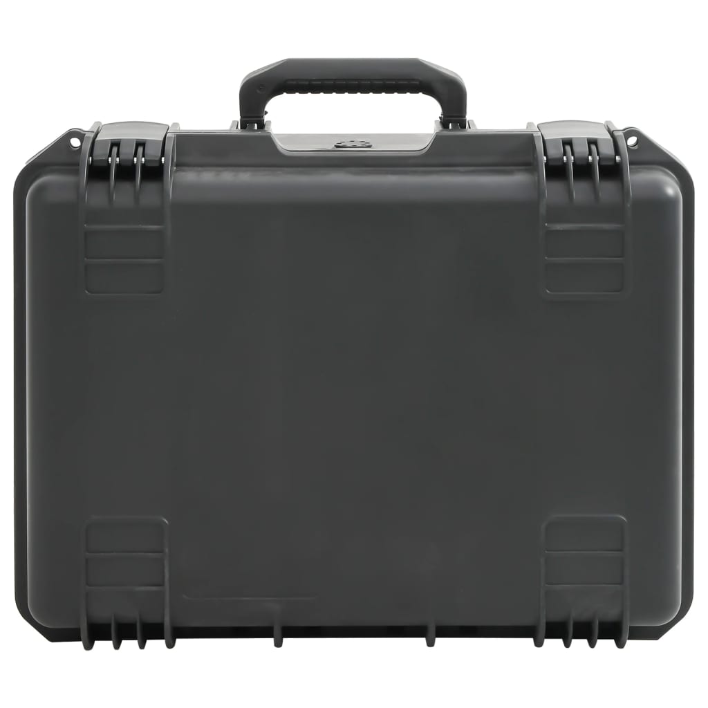Mala de viagem portátil 49x38x23 cm PP preto