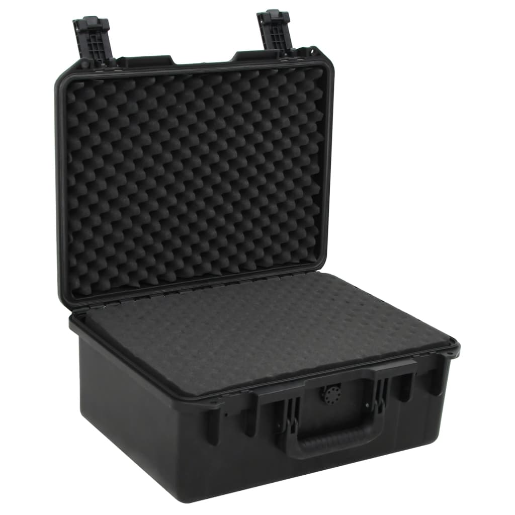 Mala de viagem portátil 49x38x23 cm PP preto