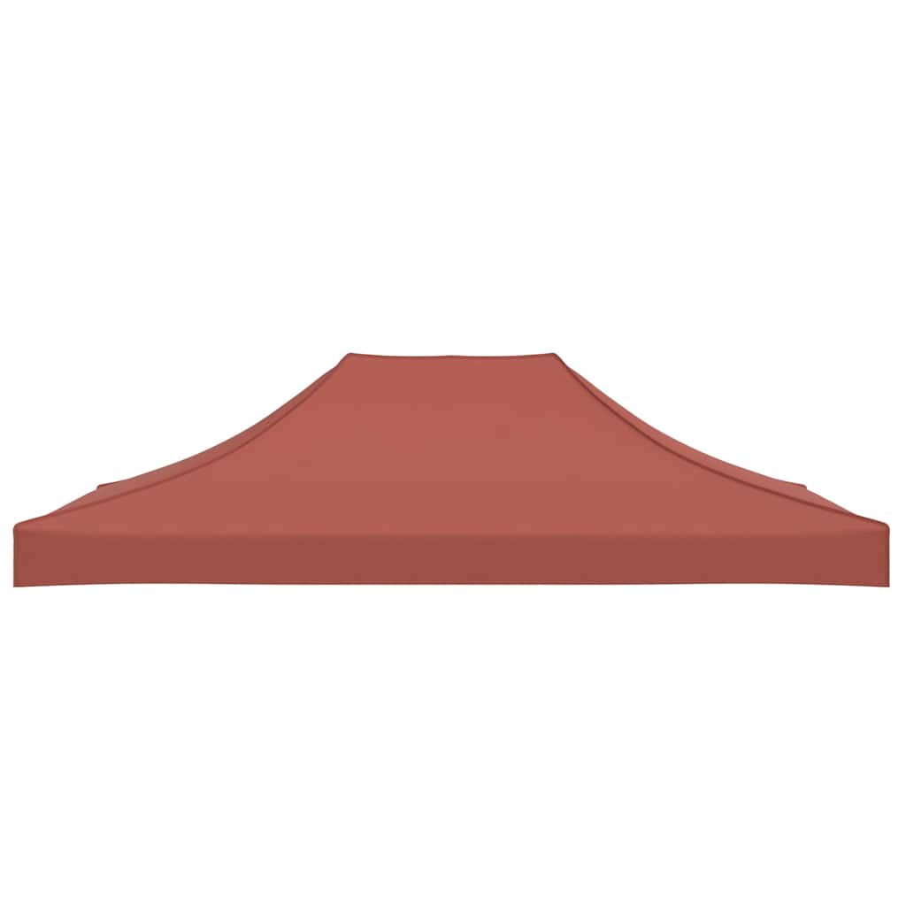 Teto para tenda de festas 4x3 m 270 g/m² terracota