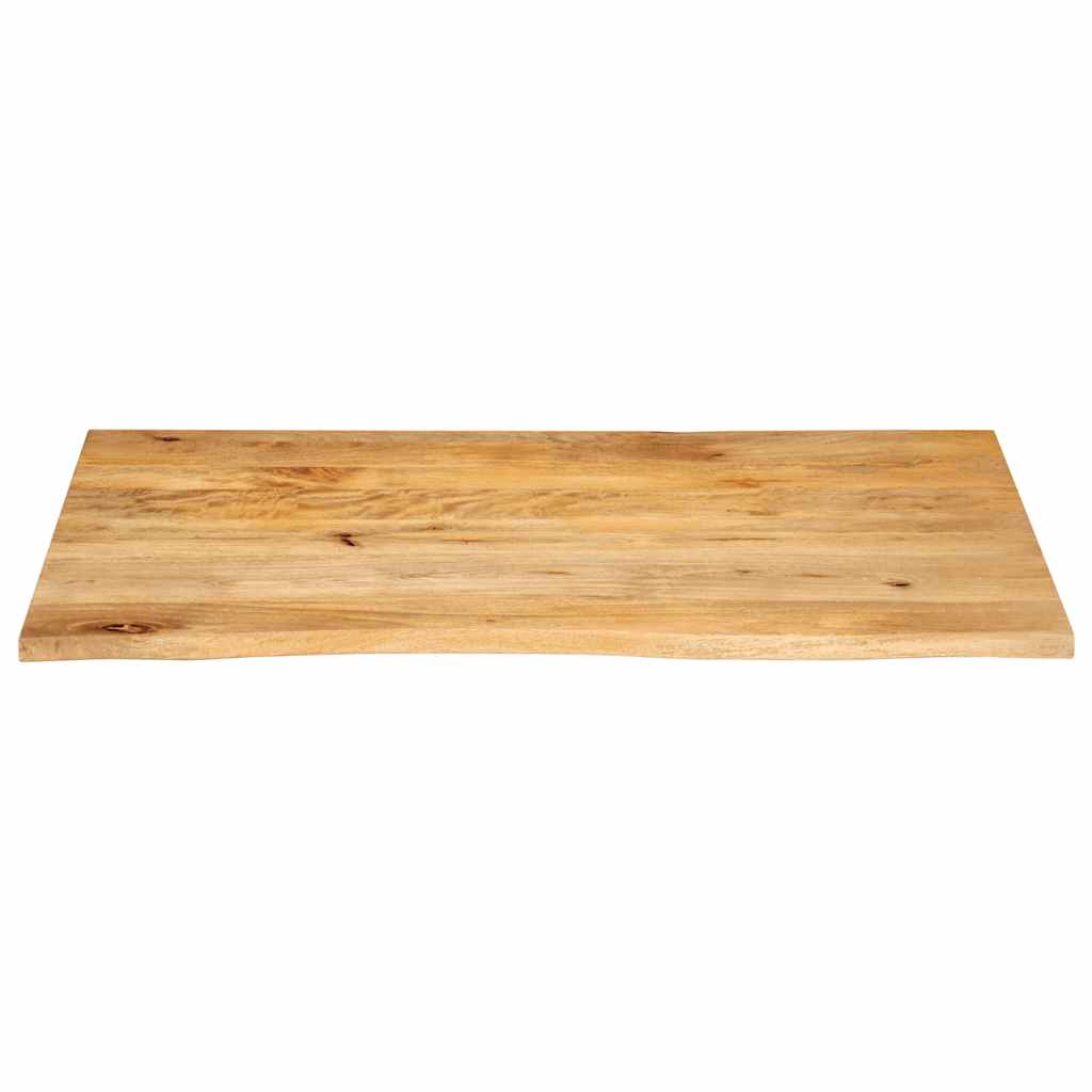 Tampo de mesa c/ borda viva 120x60x2,5 cm mangueira maciça