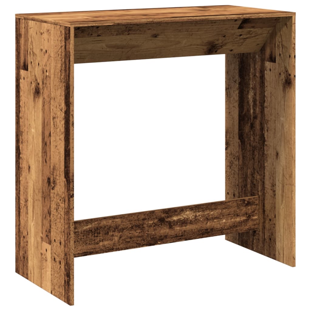 Mesa de bar 102x50x103,5 cm derivados de madeira madeira velha