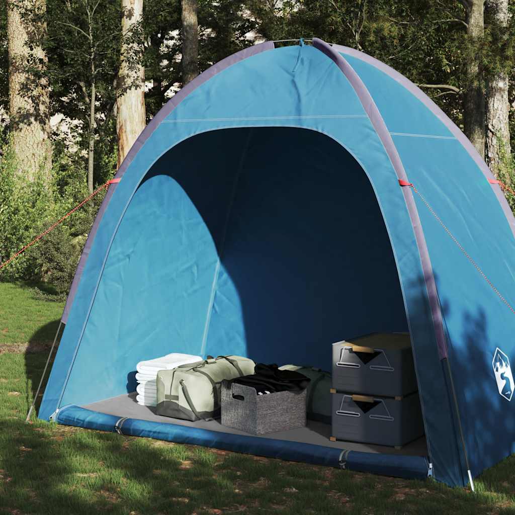 Tenda de arrumação impermeável azul