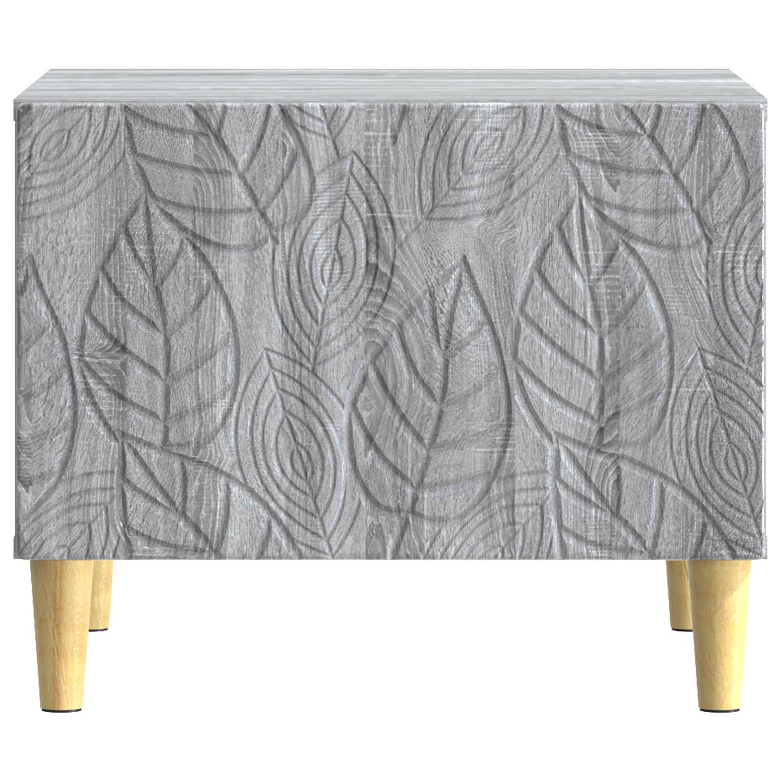Mesa de centro sonoma cinzento 50 x 49 x 40 cm