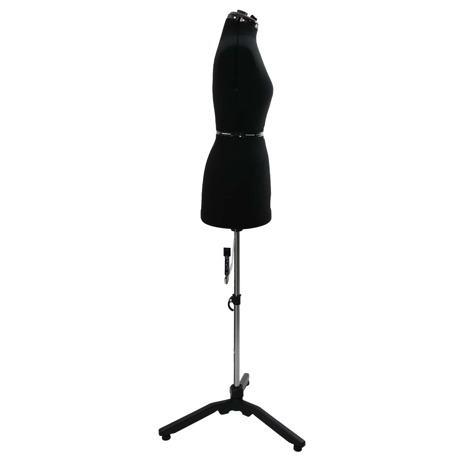 Forma de vestido ajustável feminina preto s veludo