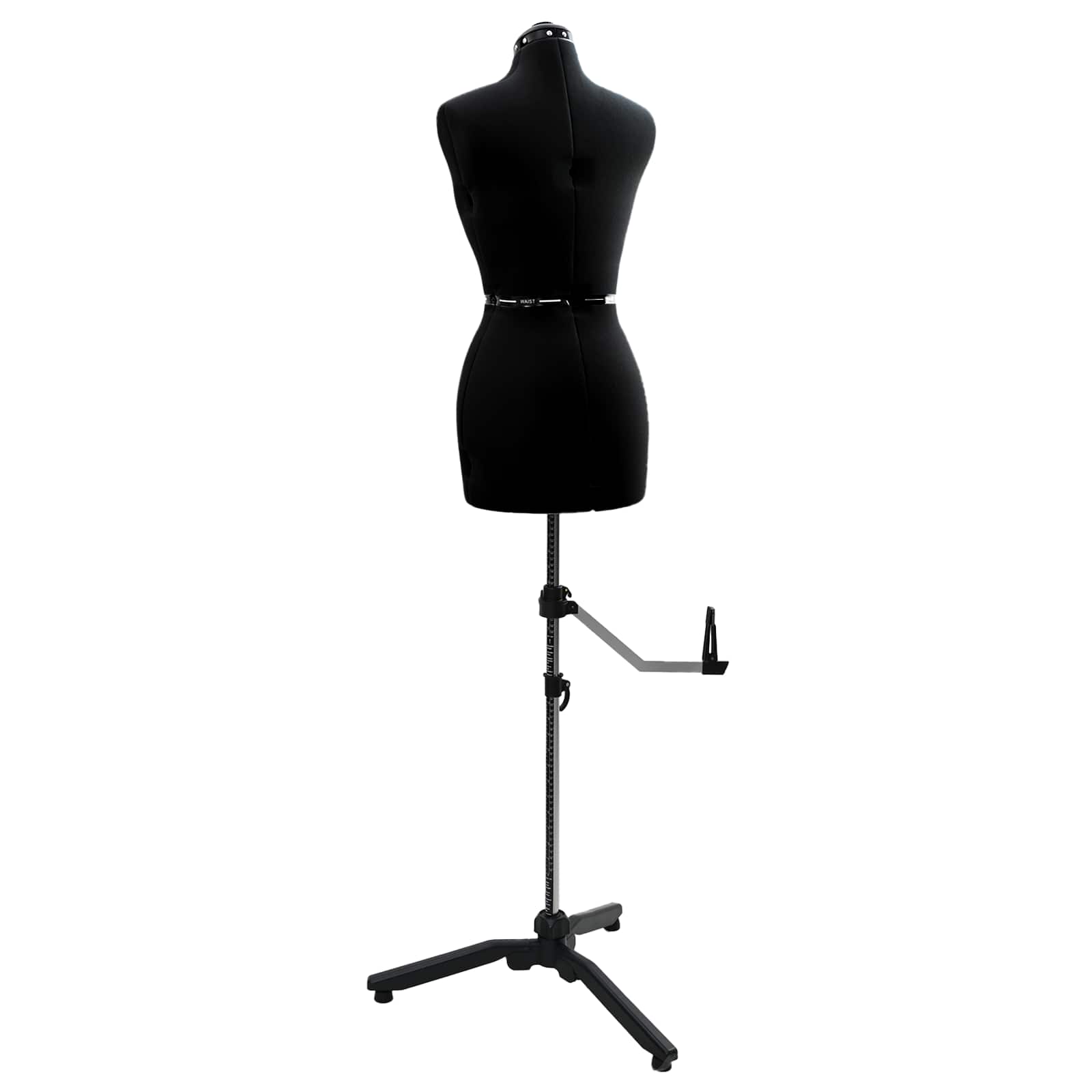 Forma de vestido ajustável feminina preto s veludo