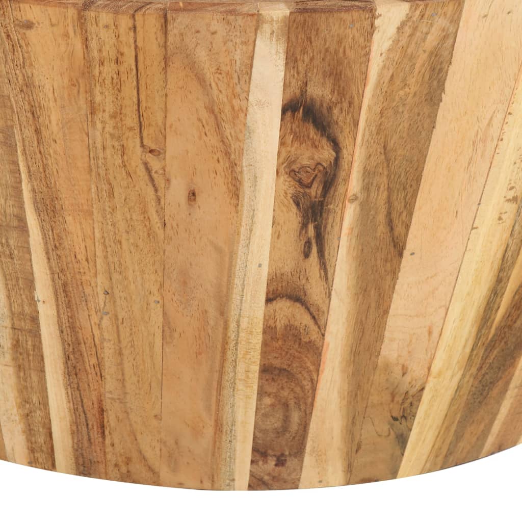Mesa de centro ø65x31 cm madeira de acácia maciça