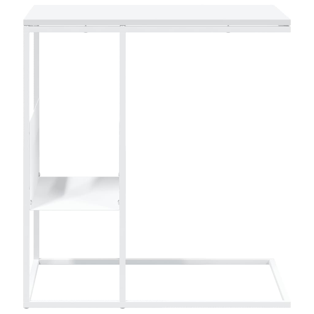 Mesa de apoio 55x36x59,5 cm derivados de madeira branco