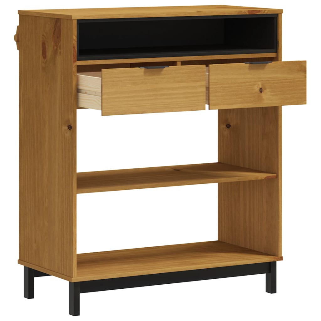 Mesa de bar flam 92x45x110 cm madeira de pinho maciça