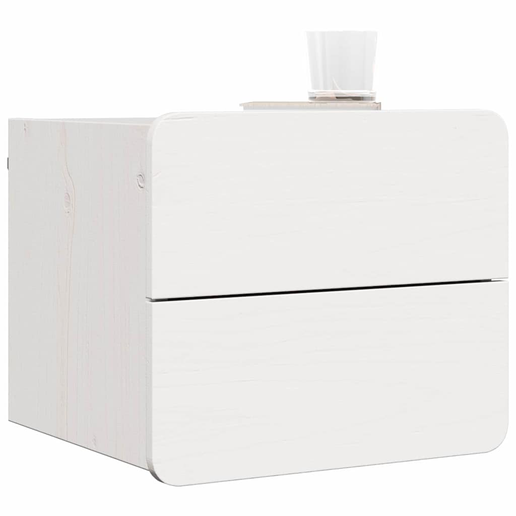 Mesa-de-cabeceira com gaveta branco 39 x 34 x 33 cm