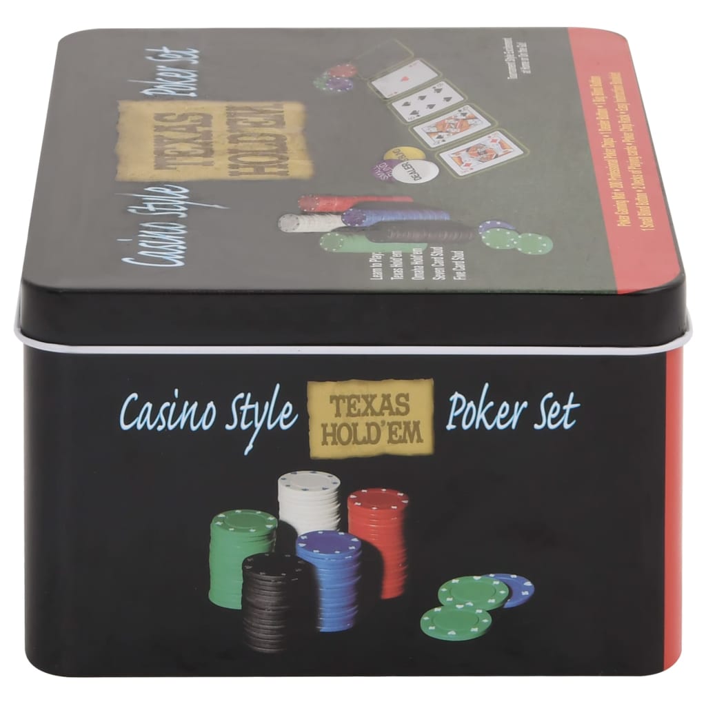 Conjunto de fichas de póquer 200 pcs 4 g