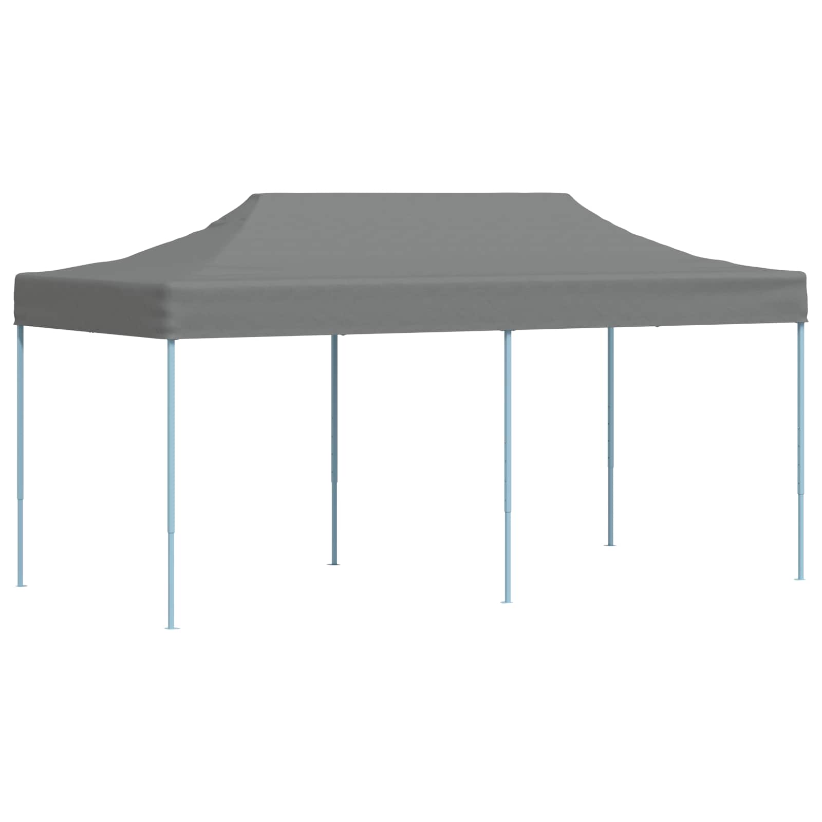 Tenda de festa antracite 291 x 580 x 315 cm tecido oxford