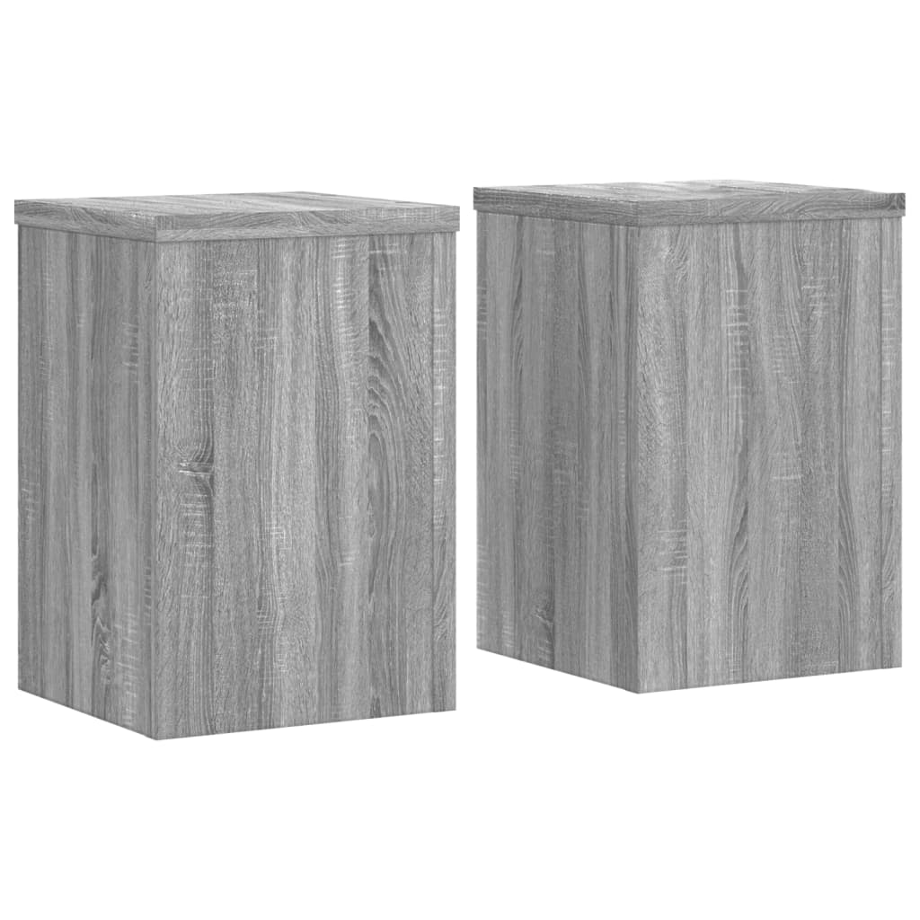 Suportes p/ plantas 2 pcs 20x20x30 cm derivados de madeira